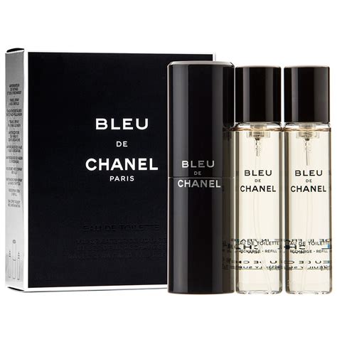 bleu de chanel deo spray|bleu de chanel refill kit.